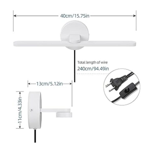 MantoLite Accesorios de iluminación LED para tocador