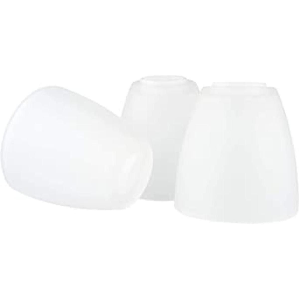 Kira Home Armada Persianas de vidrio esmerilado de 4.5