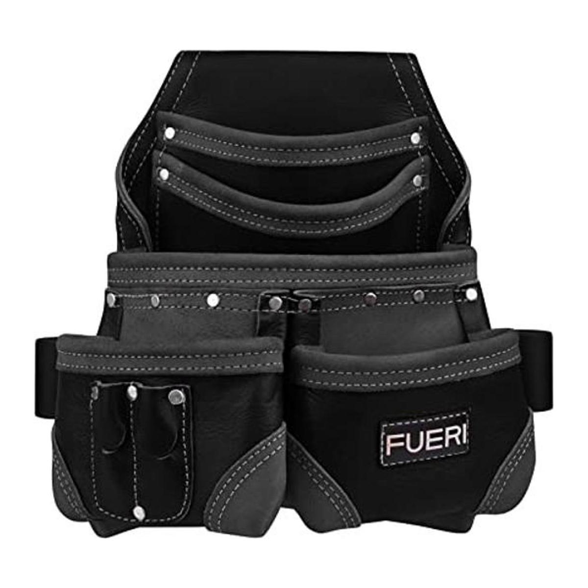 FUERI Bolsa de herramientas de cuero para carpinteros 5
