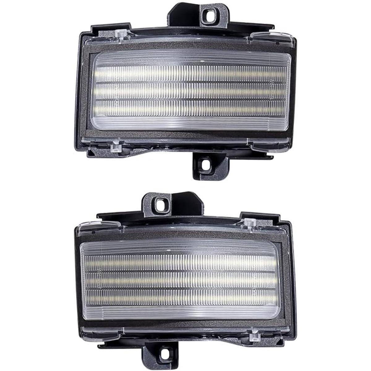 Par de luces de estacionamiento DRL de señal de giro súper