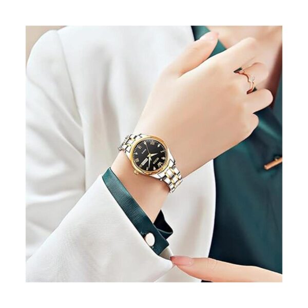 OLEVS Relojes dorados para mujer relojes de pulsera de_3