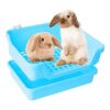 HoppScotch.bun Caja de arena grande para conejos con_1