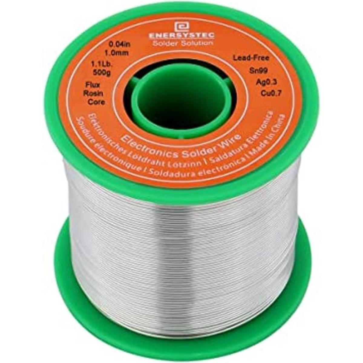 Alambre de soldadura de 1.1 libras de núcleo de flujo de