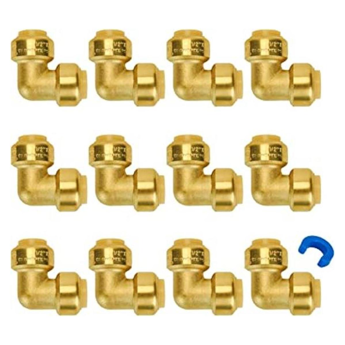 SUNGATOR Codo de 90 grados de 12 pulgadas paquete de 12