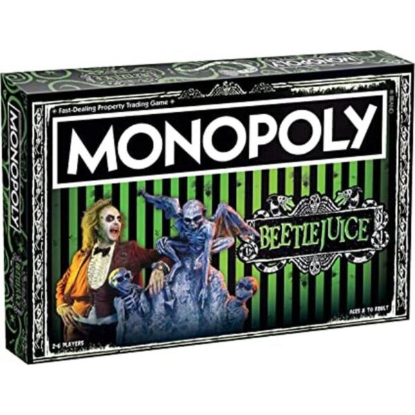 Monopoly Beetlejuice Juego de mesa Basado en la película_1