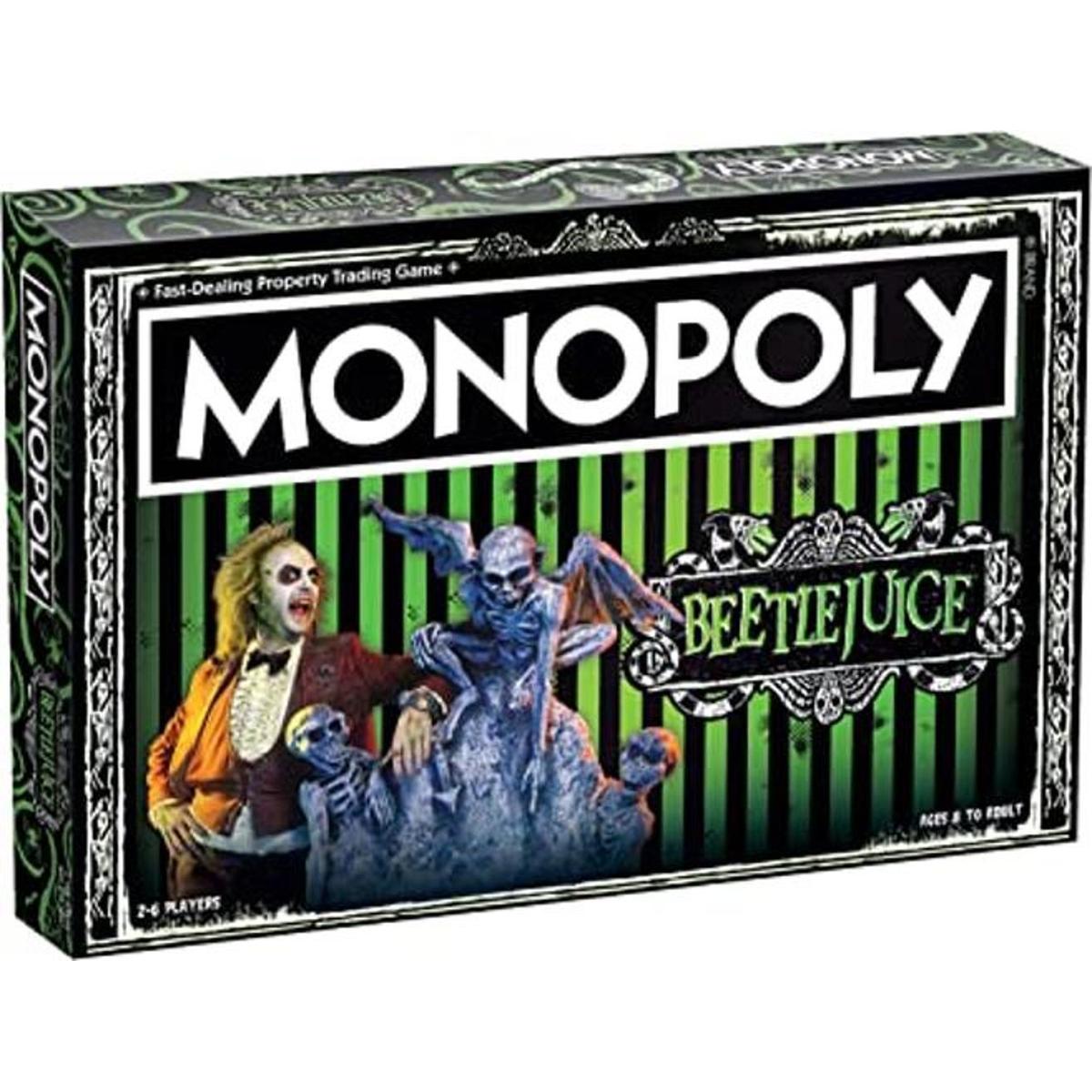 Monopoly Beetlejuice Juego de mesa Basado en la película