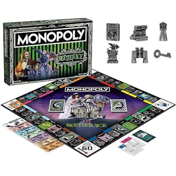 Monopoly Beetlejuice Juego de mesa Basado en la película_2