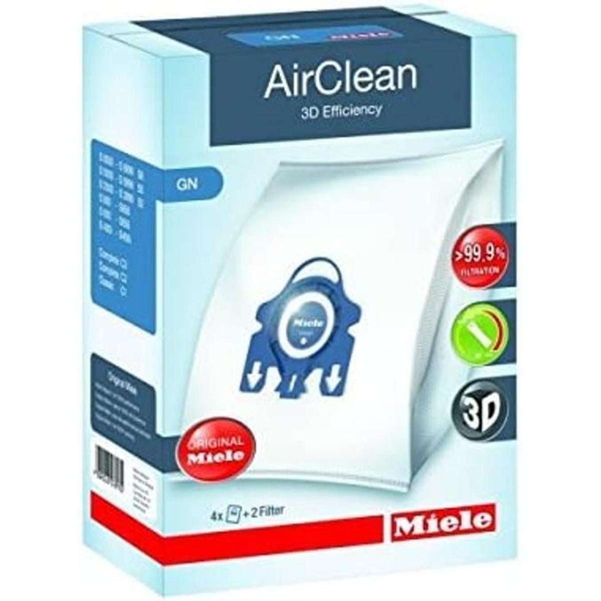 Miele Bolsas de filtro tipo GN Airclean Paquete de 2
