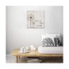 Póster de pared con diseño de flor abstracta diseño de_2