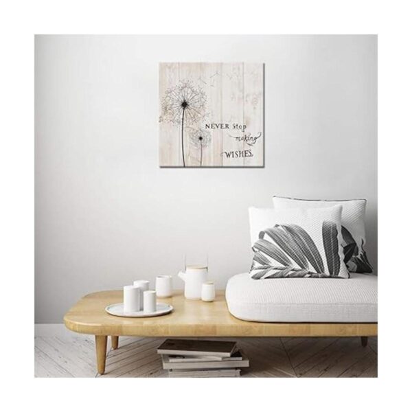 Póster de pared con diseño de flor abstracta diseño de_2