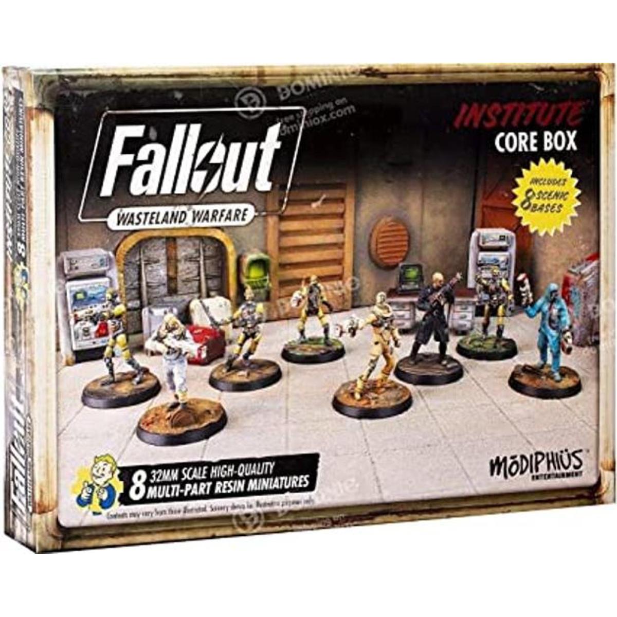 Modiphius Fallout Wasteland Warfare Caja central del