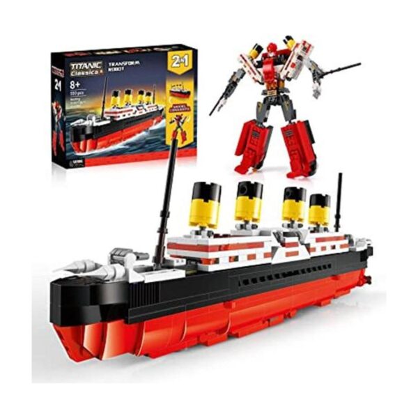 JOJOPeach Titanic Stem Toys modelo Titanic 2 en 1 y kit_1