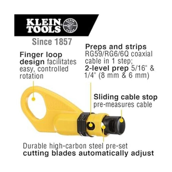 Klein Tools VDV011852 Kit de instalación coaxial en bolsa_3