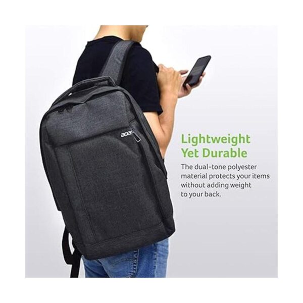 Acer Mochila de viaje gris hasta 15.6 pulgadas y tableta_3