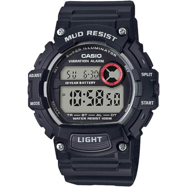 Reloj de cuarzo de acero inoxidable resistente al_1