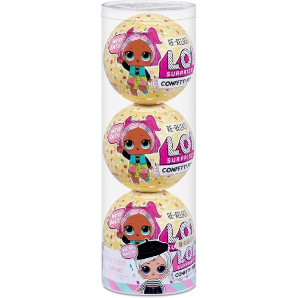 L.O.L. Surprise Confetti Pop 3 Pack Beatnik Babe 3_2