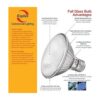 Explux Bombilla LED PAR30 de grado comercial de cuello