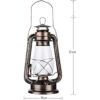Lámpara de aceite de linterna eléctrica vintage con diseño_2