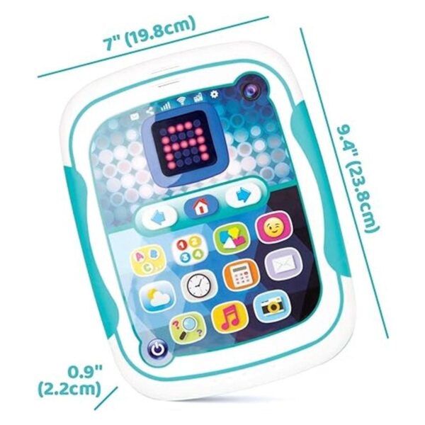 Tablet de aprendizaje con pantalla LED Tablet para niños_5
