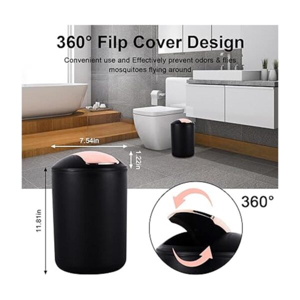 Juego completo de accesorios de baño de 8 piezas incluye_2