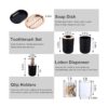 Juego completo de accesorios de baño de 8 piezas incluye_6