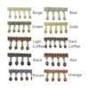 BEL AVENIR Fringe Trim 6.8 yardas 3.0 in cuentas de_3