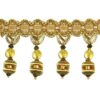 BEL AVENIR Fringe Trim 6.8 yardas 3.0 in cuentas de_1