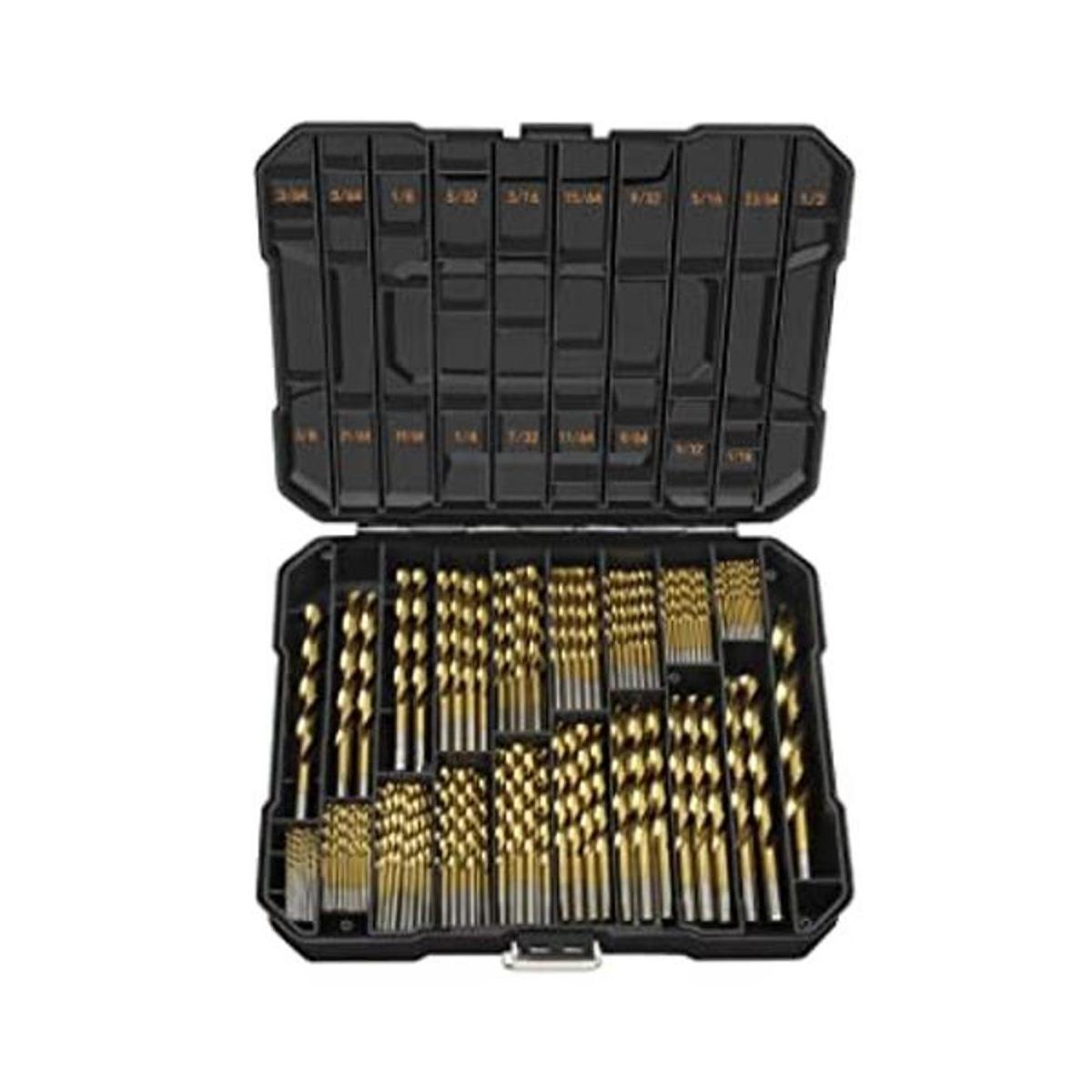 EnerTwist Juego de brocas de titanio para metal y madera