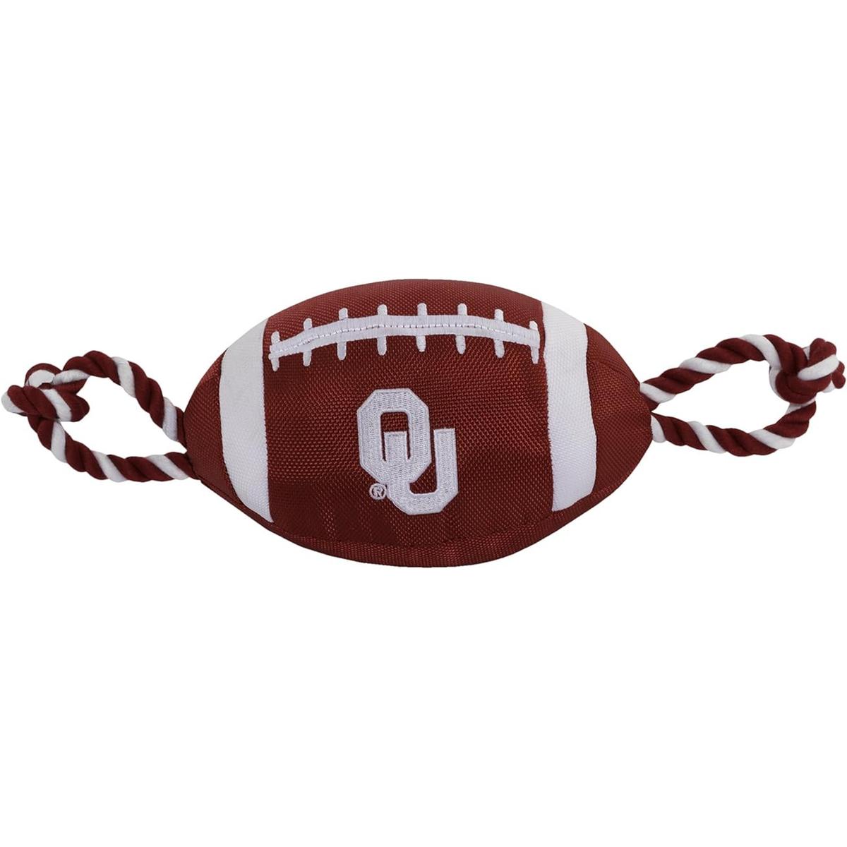 Pets First NCAA Oklahoma Sooners juguete de fútbol