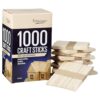 Artlicious 1000 palitos de madera natural para_1