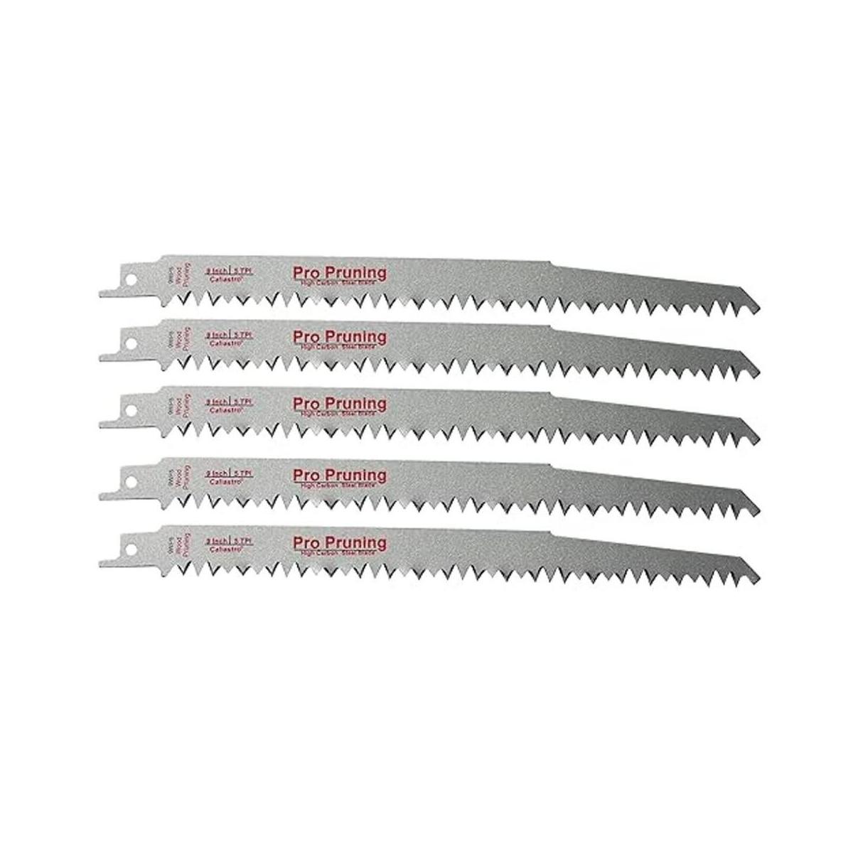 Hojas de sierra para podaSawzall de 9 pulgadas 5 TPI 5