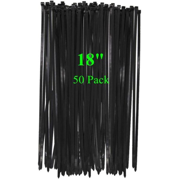 Bridas de nailon largas de 18 pulgadas de ancho gran_1