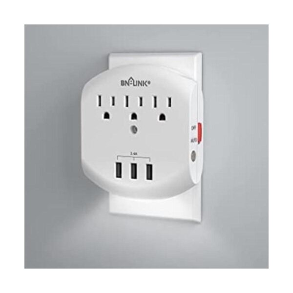 BNLINK Toma de corriente múltiple cargador de pared USB_1