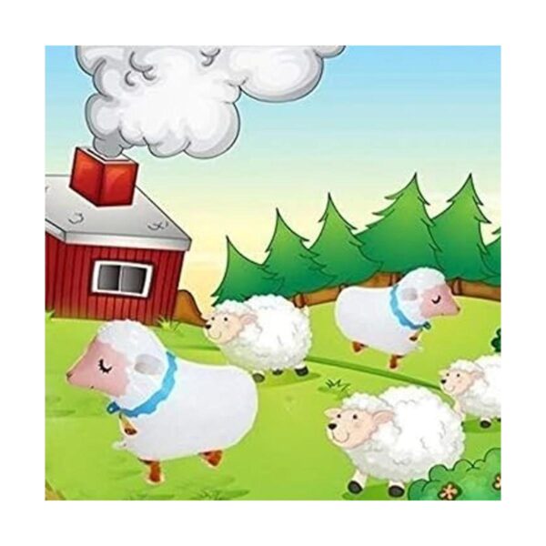 Borang Paquete de 6 globos de animales que caminan globos_3