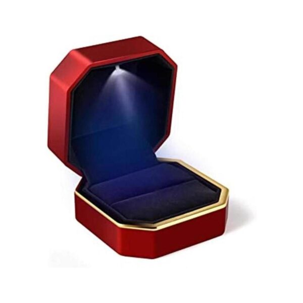 AVESON Estuche de joyas de lujo con luz LED_1