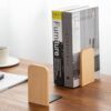 Muso Wood Extremos de libro para estantes sujetalibros_2