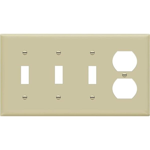 ENERLITES Placa de pared de salida de receptáculo dúplex_1