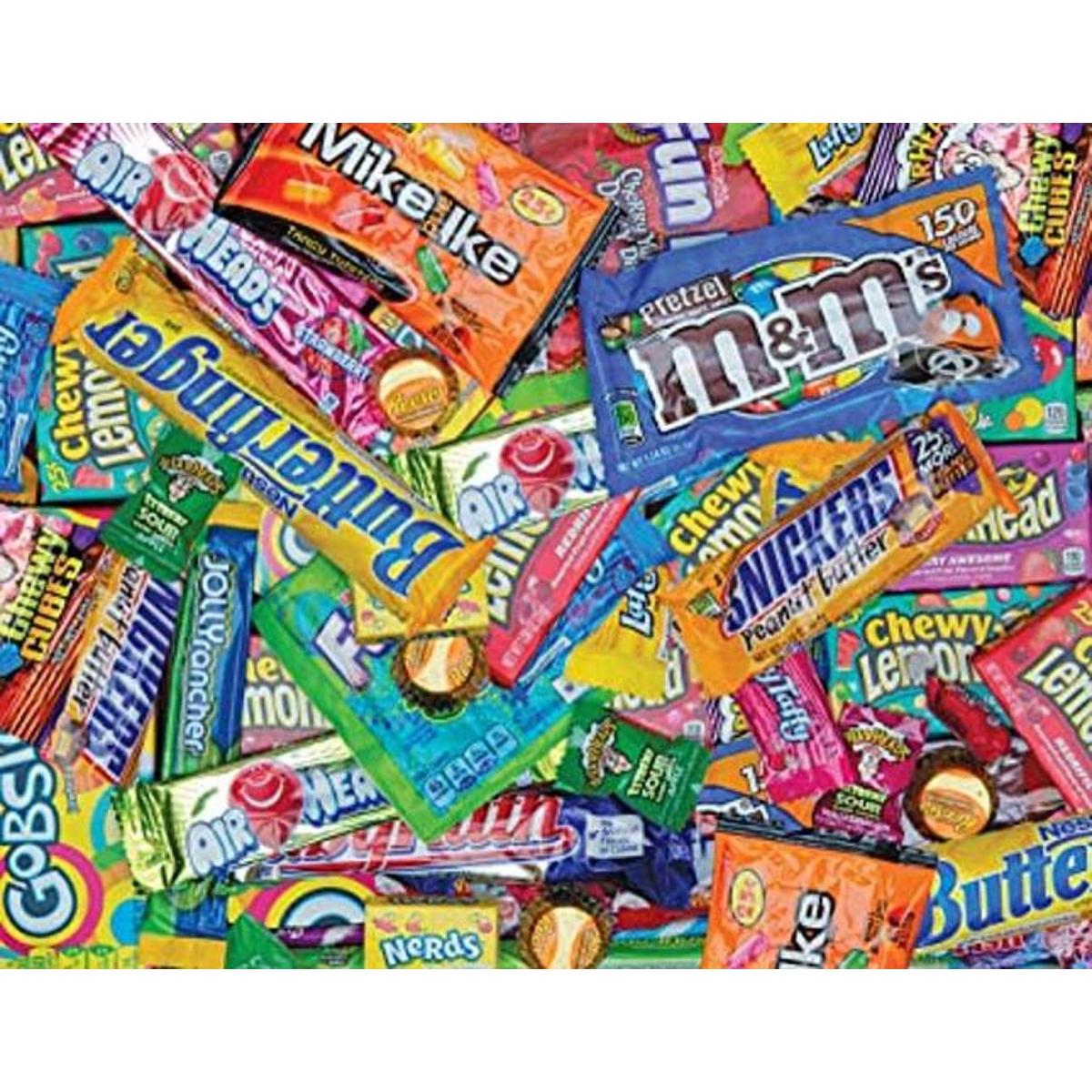 Rompecabezas de Springbok con diseño de dulces 500 piezas