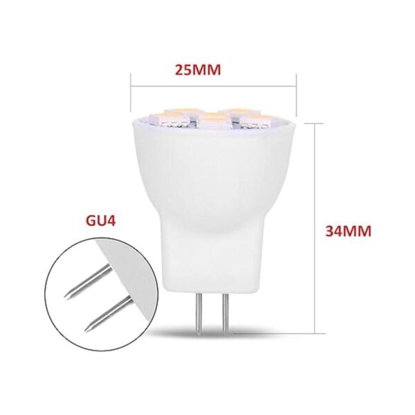 MR8 foco de luz LED de repuesto para Mini halógenos_2