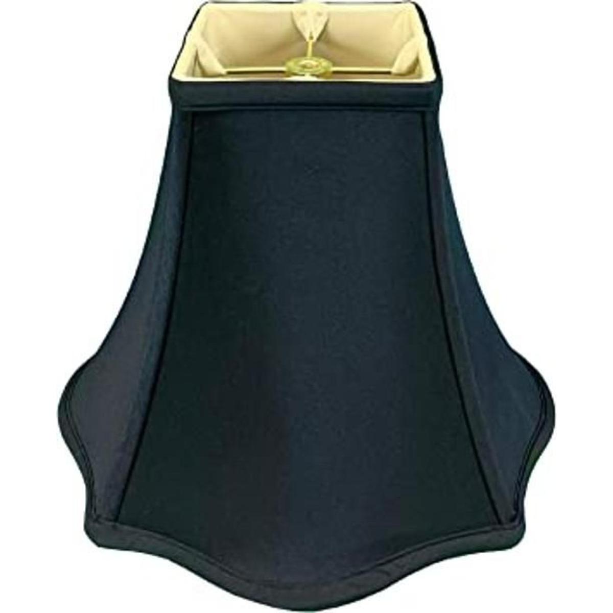 Royal Designs Fancy Bell Pantalla cuadrada de 6 x 12 x