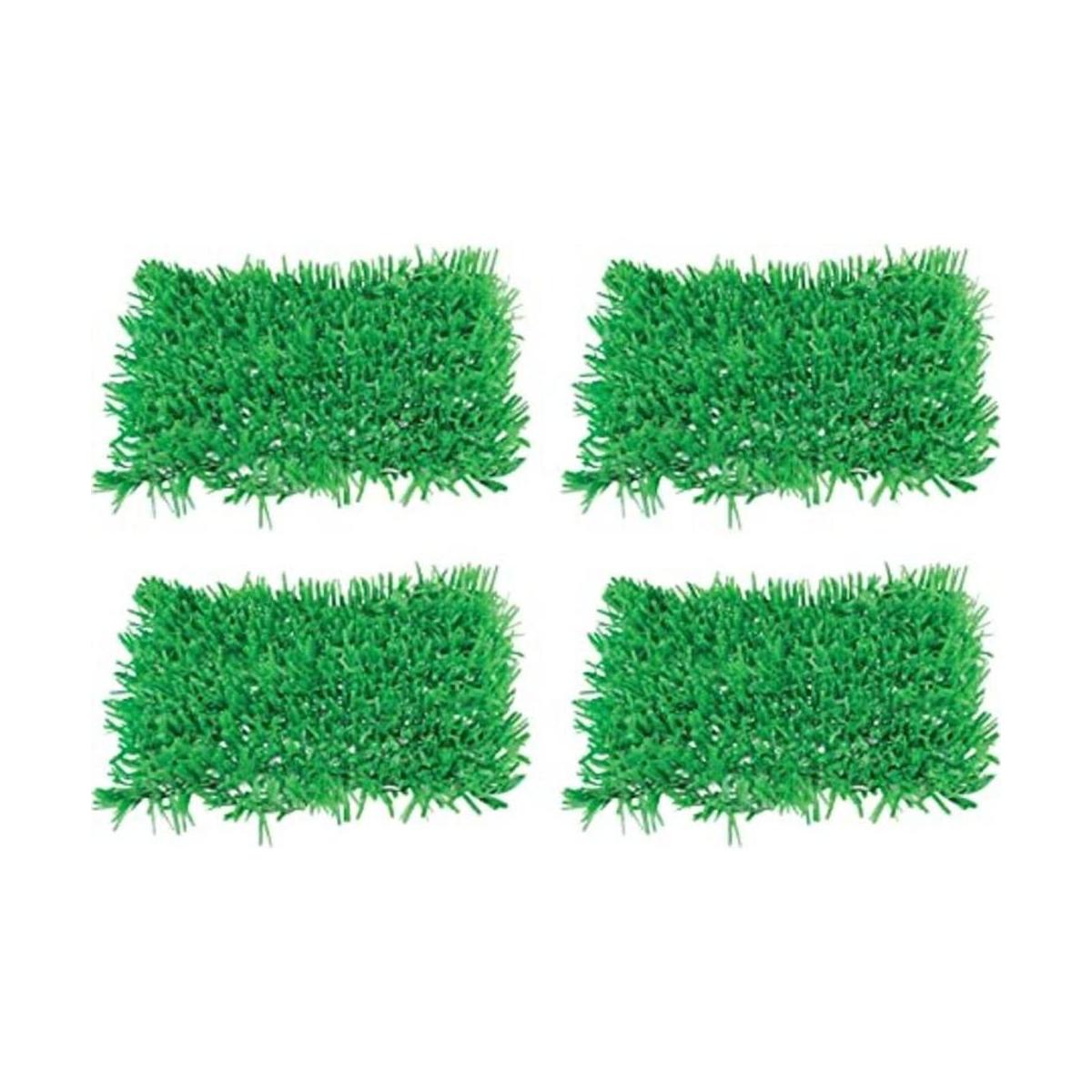 Beistle 4 alfombrillas de papel de seda verde para
