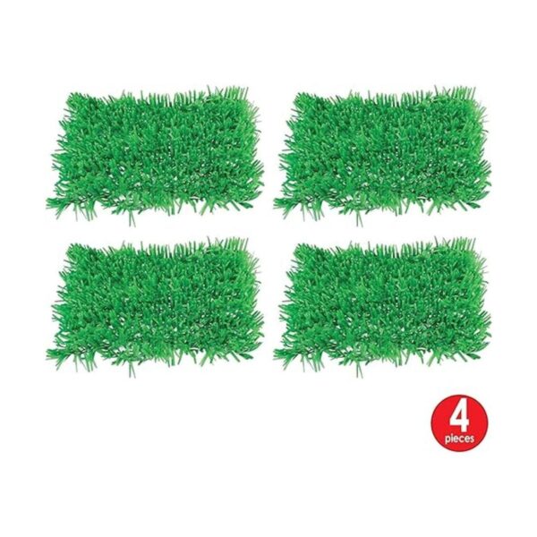 Beistle 4 alfombrillas de papel de seda verde para_4