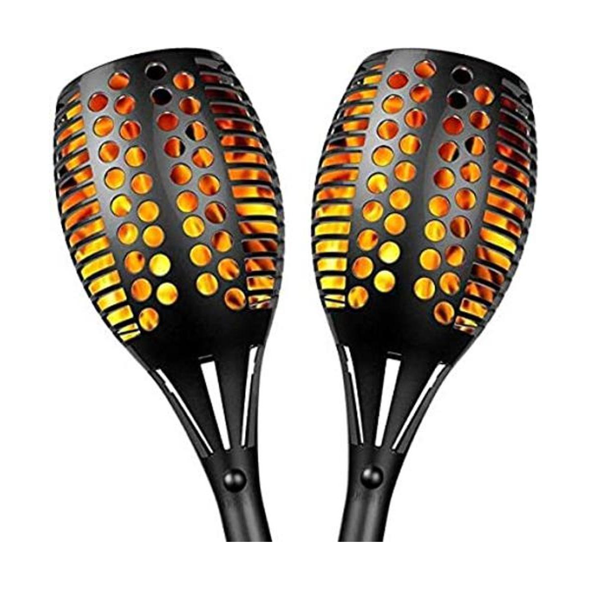 Sunlitec Luces solares tipo antorcha para exteriores