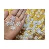 600 piezas de confeti blanco de copo de nieve_6