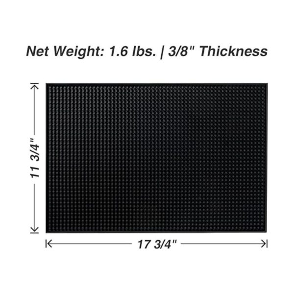 BARsics Tapete de servicio de barra de PVC de 18 x 12_2
