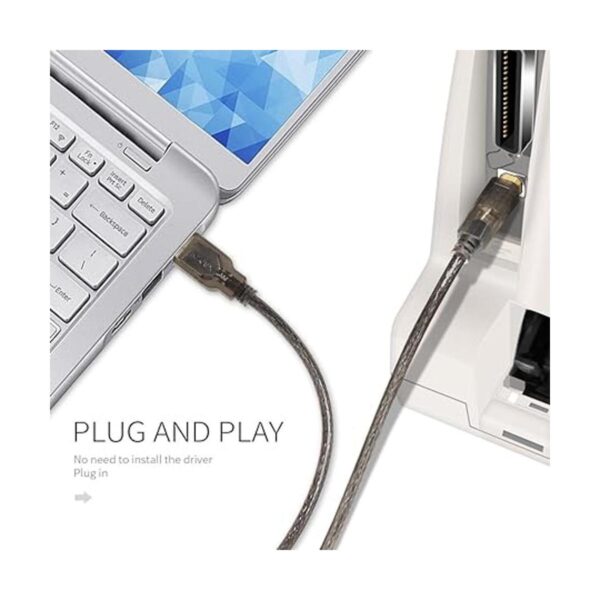 Cable de impresora USB para impresora de 10 pies de alta_2