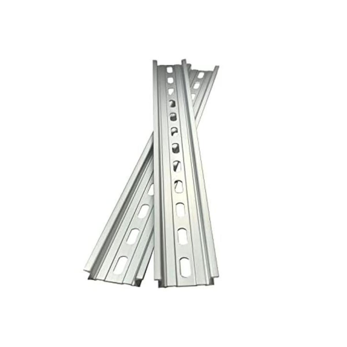 ICI TG 2 piezas de aluminio ranurado con riel DIN RoHS