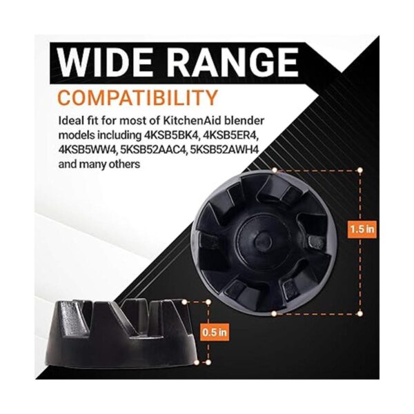 Ultra Durable 9704230 Blender Drive Coupling Pieza de_3