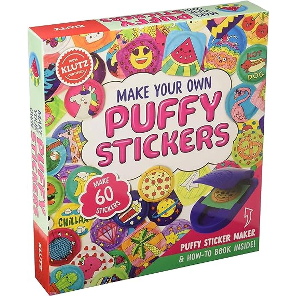 Klutz Haz tus propias calcomanías hinchadas multicolor