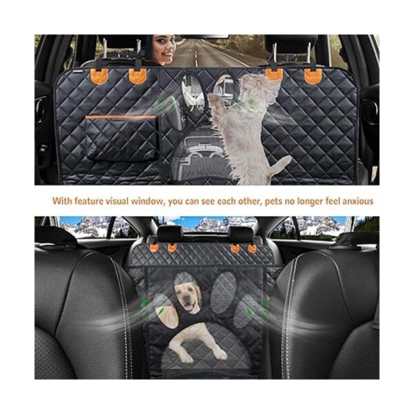 URPOWER Fundas de asiento para perro mejoradas con ventana_2